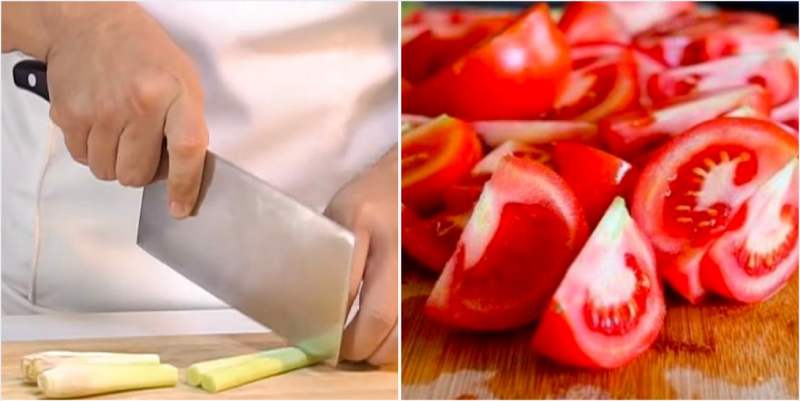 Sơ chế nguyên liệu làm nui chay với ấnm
