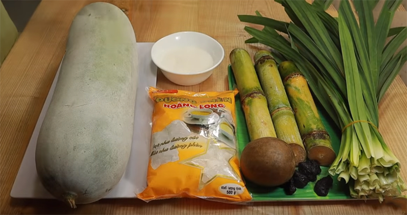 Bí quyết chọn mua nguyên liệu đúng để nấu nước sâm bí đao