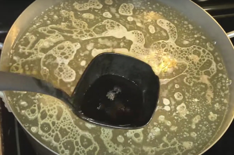 Lọc lấy nước dùng