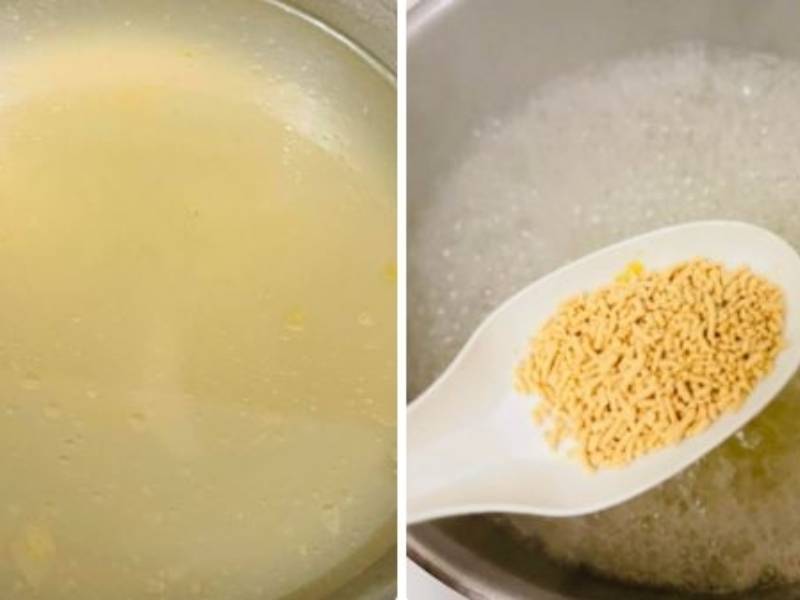 Công đoạn nêm nếm nước dùng