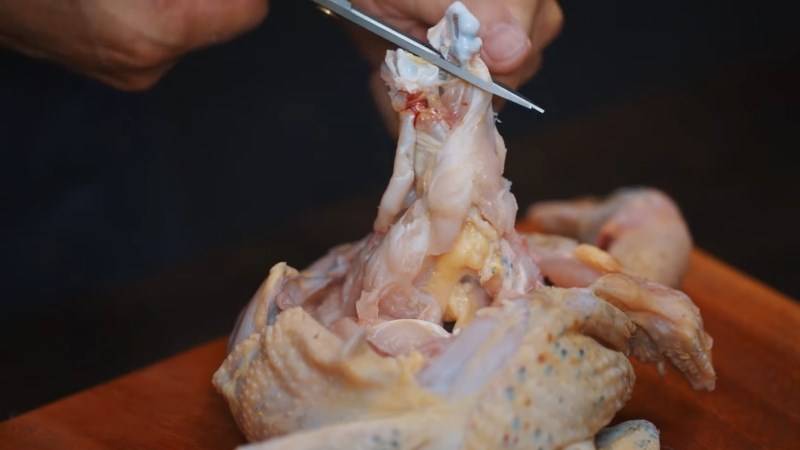 Hướng dẫn rút xương cánh gà