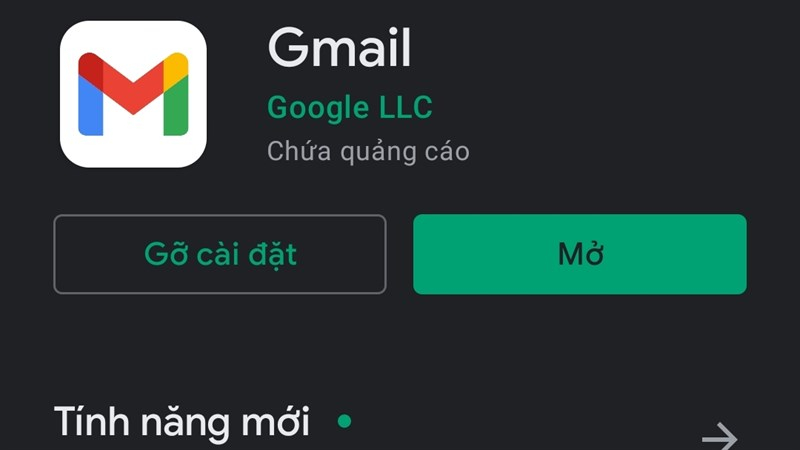 cập nhật phiên bản mới
