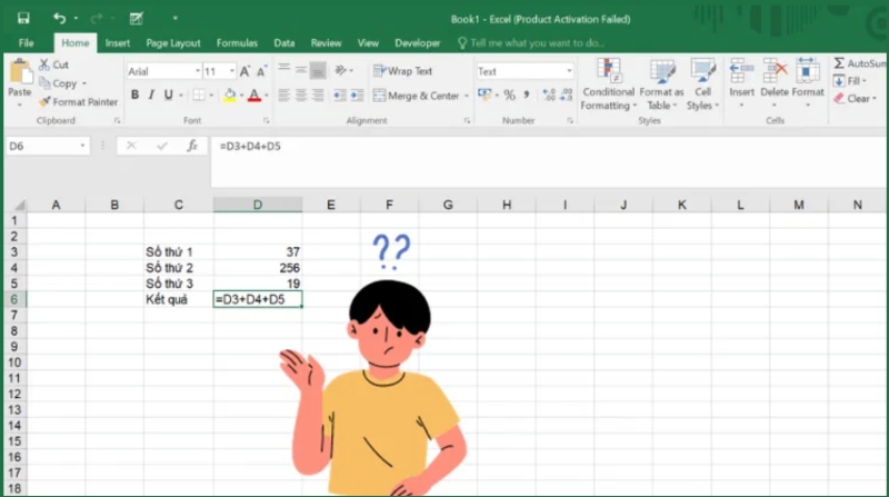 Tìm hiểu lý do gây ra lỗi không chạy công thức trong Excel