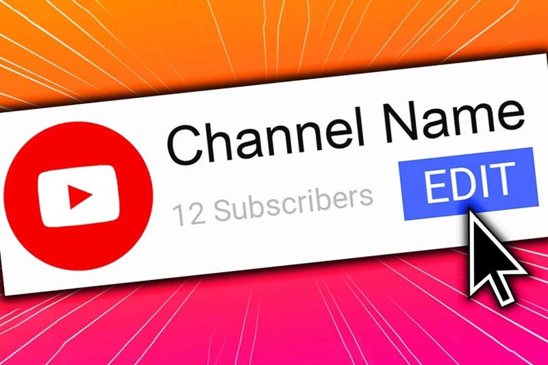 cách sửa tên youtube nhanh chóng