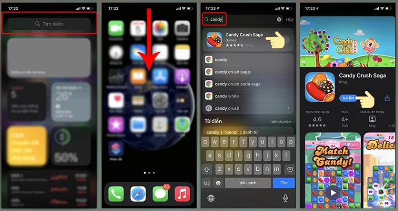 Thao tác tải game trên iphone không cần App Store