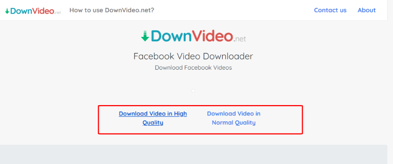 Chọn chất lượng video tải xuống trên DownVideo