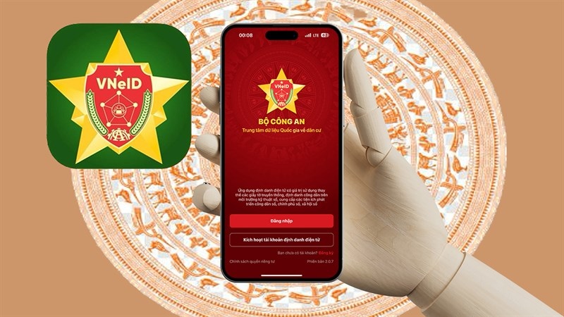 giao diện ứng dụng dịch vụ công