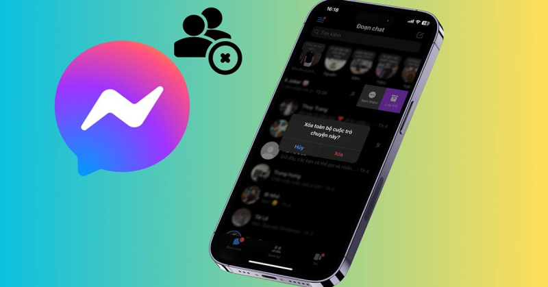 Xóa toàn bộ cuộc trò chuyện trên Messenger điện thoại