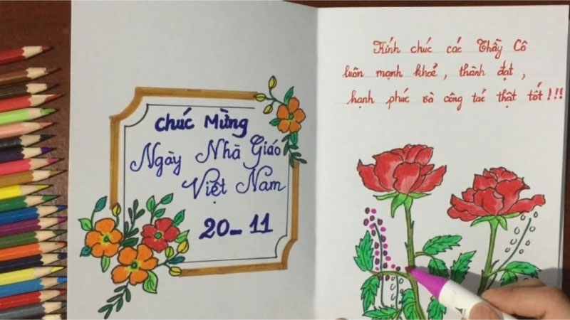 Lá thư kính chúc và tri ân thầy cô nhân ngày 20/11