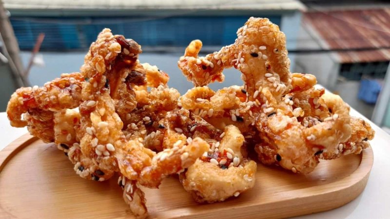Chân gà rút xương chiên giòn ngon sần sật