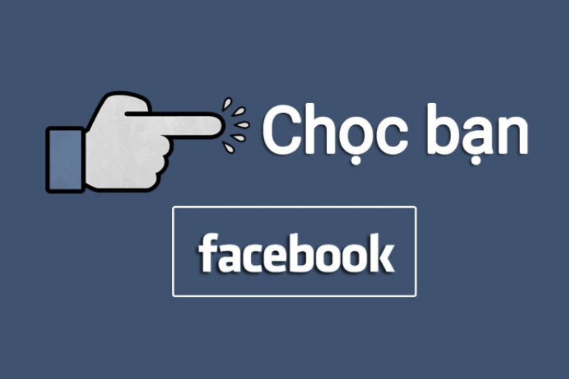 Biểu tượng chọc bạn trên Facebook