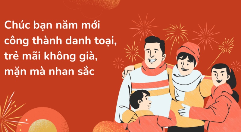 Câu chúc Tết dành cho bạn thân