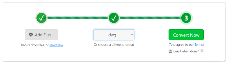 quá trình tải file PDF sang Cad