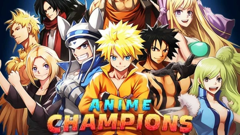 Dàn nhân vật trong Anime Champions Simulator lấy cảm hứng từ nhiều bộ anime nổi tiếng