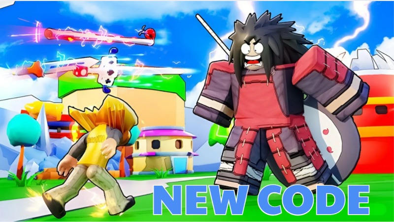 Hình ảnh quảng bá code mới của game Anime Combats Simulator