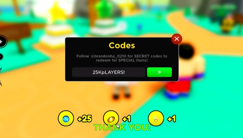 Nhập code "25kPLAYERS!" để nhận thưởng trong game Anime Fighters.