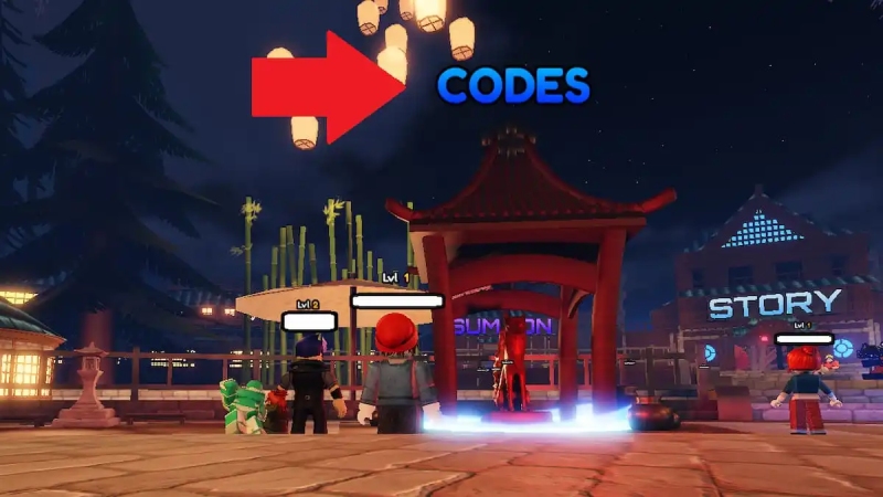 Khu vực nhập code nằm gần cổng triệu hồi trong giao diện chính