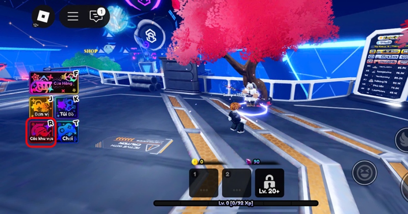 Game anime saga giao diện vui nhộn