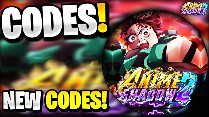 giới thiệu mã code mới trong game Anime Shadows 2 với hình ảnh nhân vật chính diện