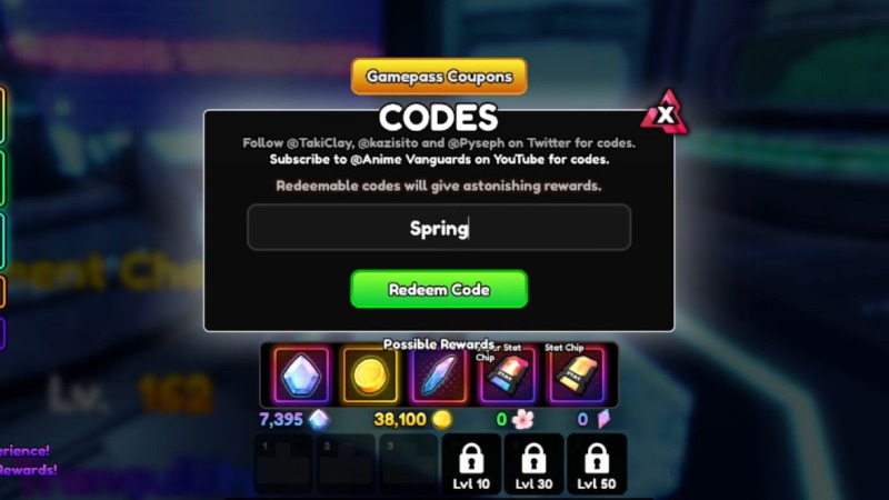 Nhập code “Spring” để nhận đá quý, vàng và vật phẩm nâng cấp.
