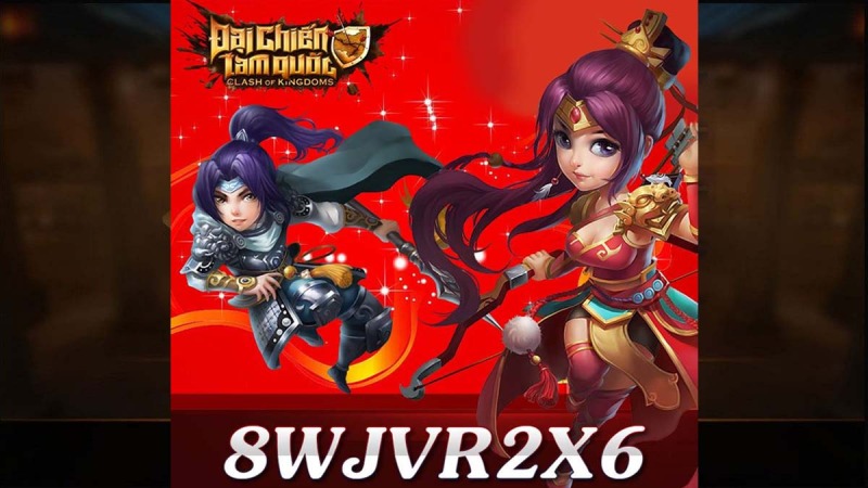 Hình ảnh code 8WJVR2X6 Đại Chiến Tam Quốc.