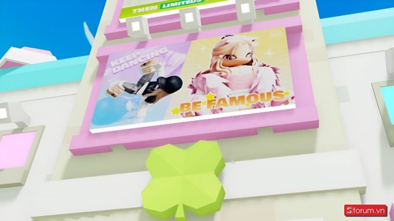 Banner nhân vật trong game Dance for UGC