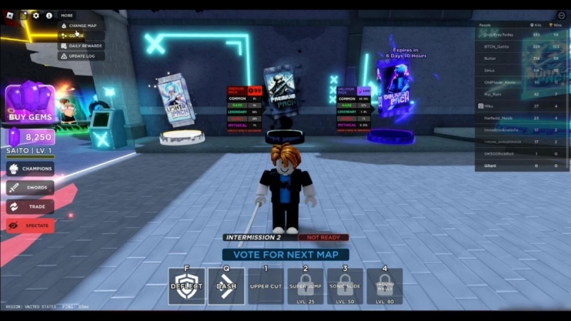 Các nhân vật trong game Death Ball 