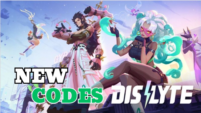 Hình nền quảng cáo “New Codes” của game Dislyte