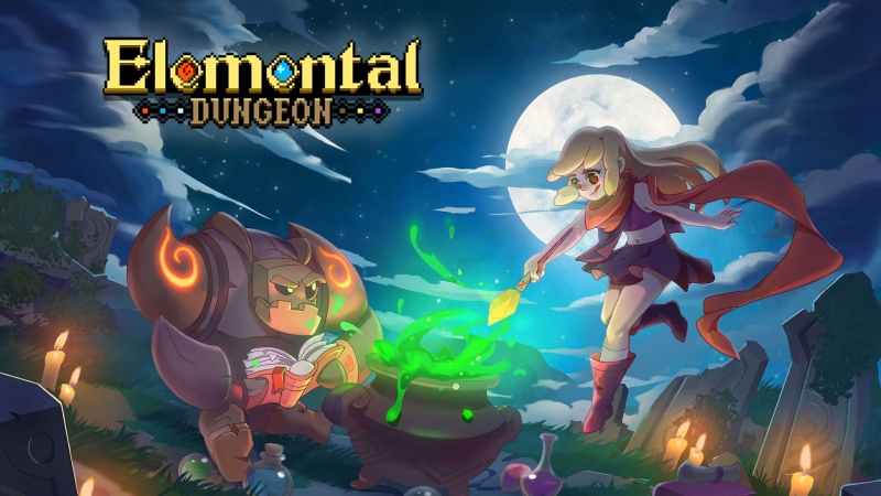 Tạo hình nhân vật dễ thương trong game Elemental Dungeons