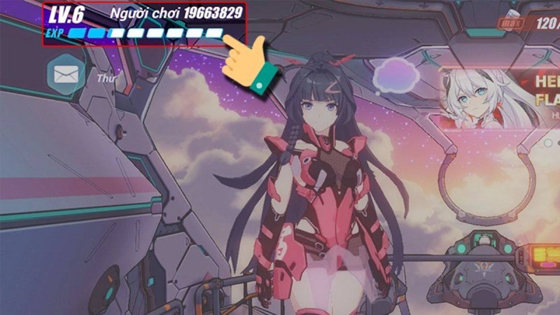 Giao diện chính của game Honkai Impact 3 