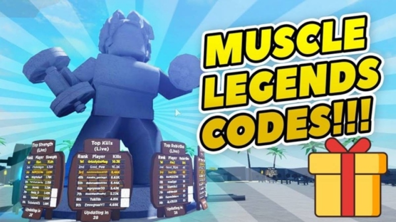 Hình ảnh game với bảng xếp hạng và thông báo mã code đang hoạt động