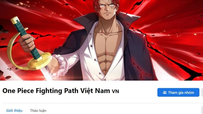  Fanpage cộng đồng One Piece Fighting Path trên facebook