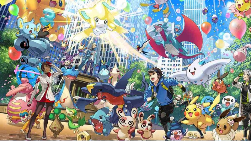 Giao diện nền của game Poke Đại Chiến