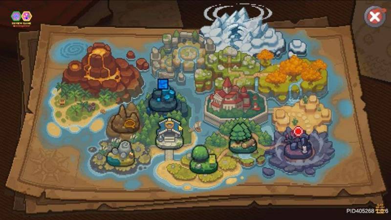 Bản đồ trong game Soul Knight Prequel