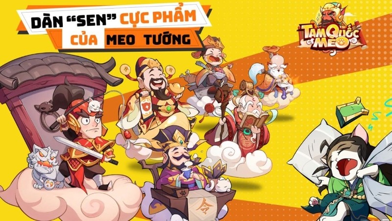 Banner giới thiệu dàn tướng mèo cực phẩm.