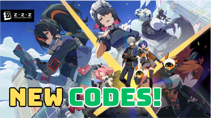Hình ảnh quảng bá code mới của game Zenless Zone Zero