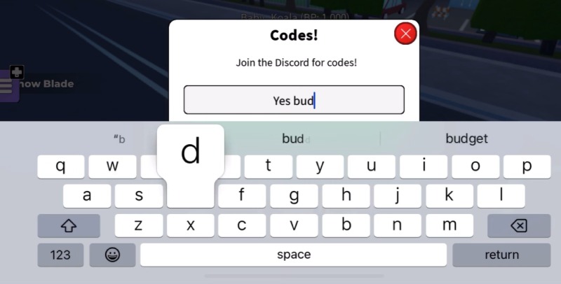 Nhập code trong hộp thoại để nhận quà trong game.