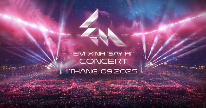 Concert em xinh say hi cực hoành tráng