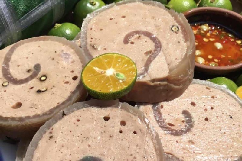 Giò da bò mềm min, béo ngon
