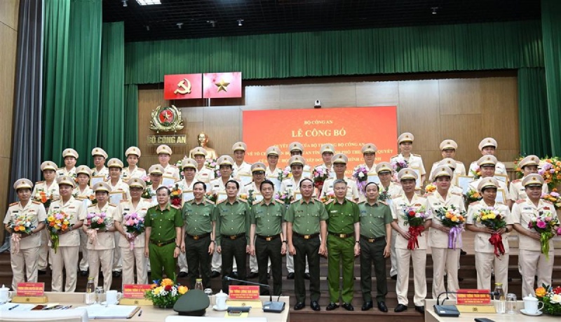 34 giám đốc công an các tỉnh, thành phố
