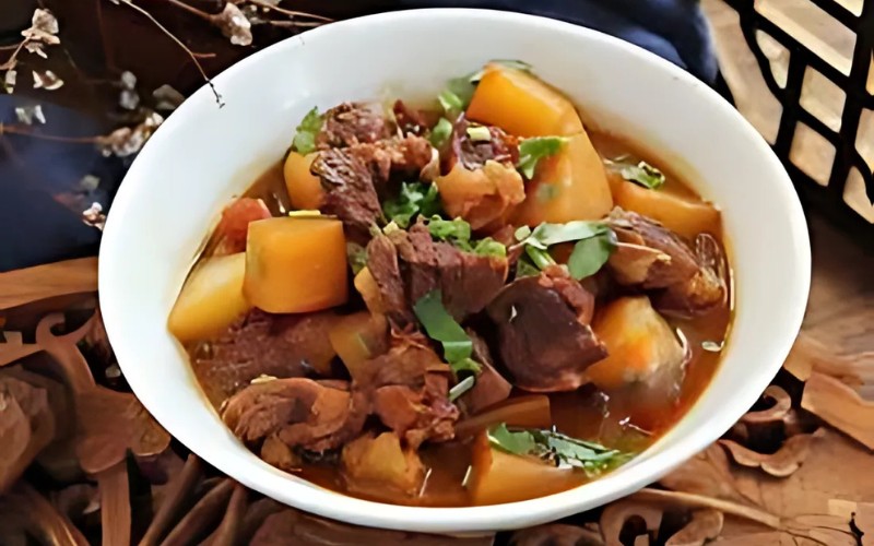 Dẻ sườn bò kho