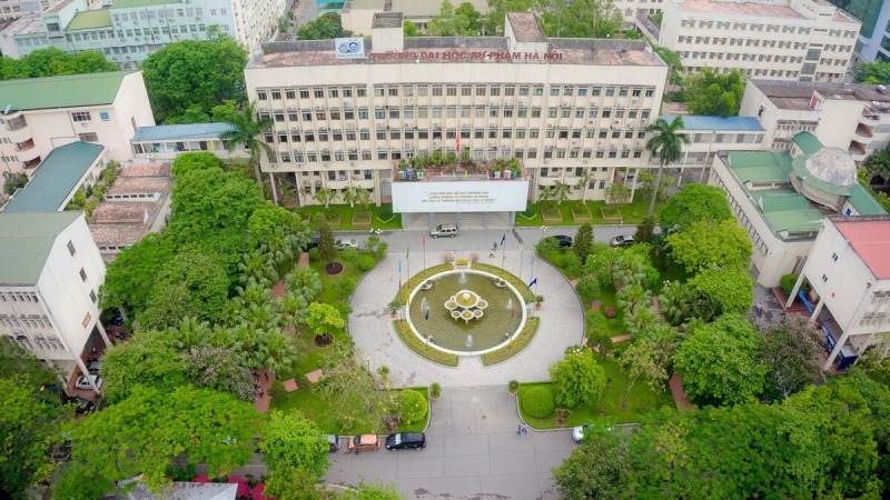 Khuôn viên trường Đại học sư phạm hà nội