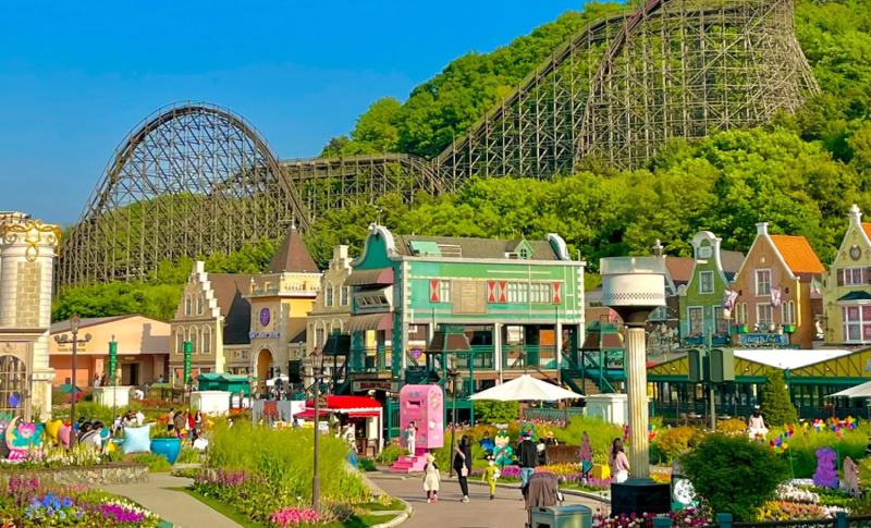 Khu vui chơi Everland Hàn Quốc với tàu lượn siêu tốc