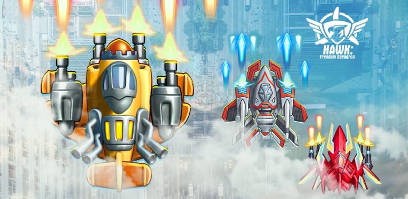 HAWK Freedom Squadron – game bắn máy bay nhiều chế độ