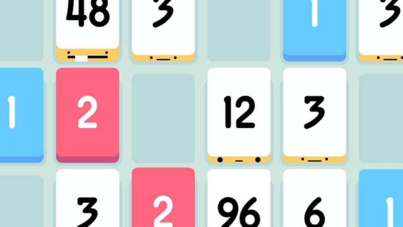 Ghép thẻ số để đạt điểm cao trong game trí tuệ