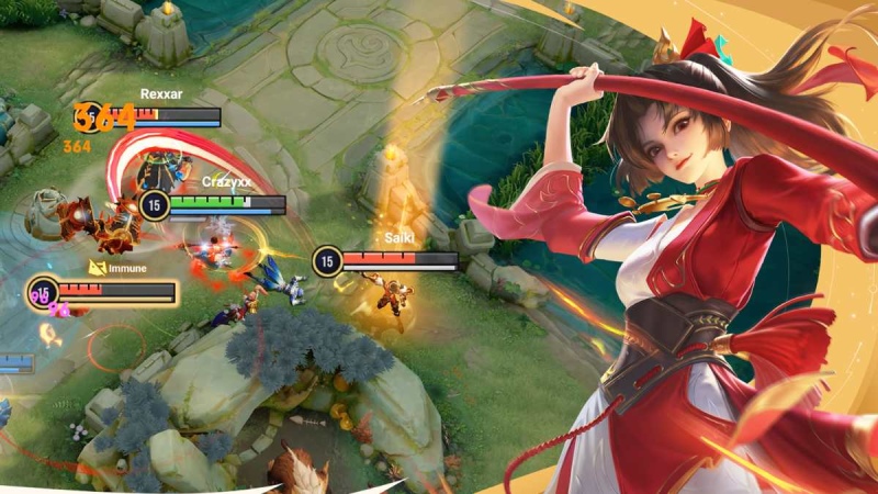 Nhân vật tướng nữ trong game Honor of Kings