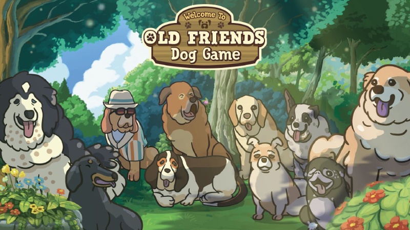 Tạo hình động vật dễ thương trong game mô phỏng Old Friends Dog Game