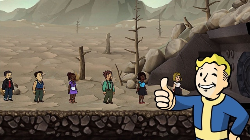 Mô phỏng hầm trú ẩn dưới lòng đất Fallout Shelter