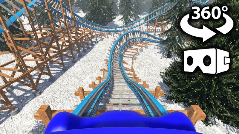 Game chơi tàu lượn thực tế ảo Rollercoaster 360