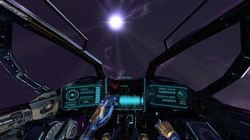 Phòng lái game khoa học viễn tưởng Space Stalk
